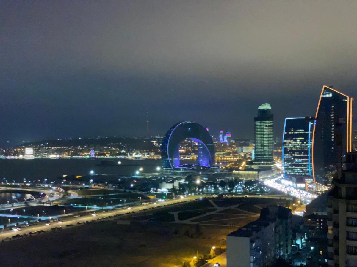 Megafun Sea View Lägenhet Baku Exteriör bild