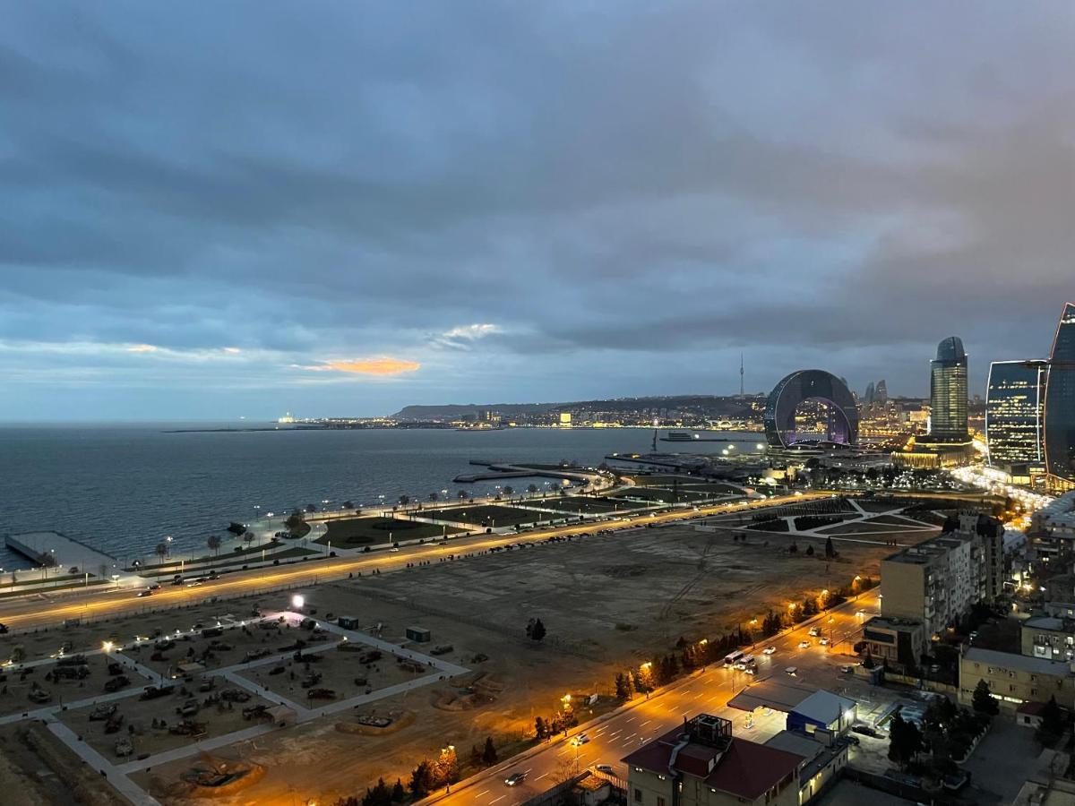 Megafun Sea View Lägenhet Baku Exteriör bild